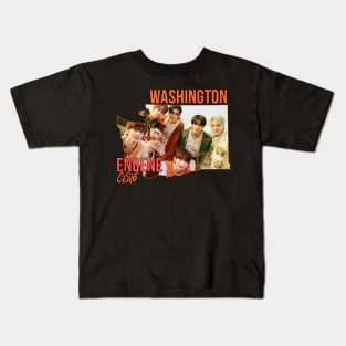 Washington ENGENE Club Enhypen Kids T-Shirt